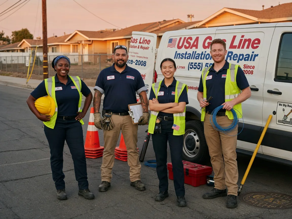 Gas Line Installation company in Woodville, TX